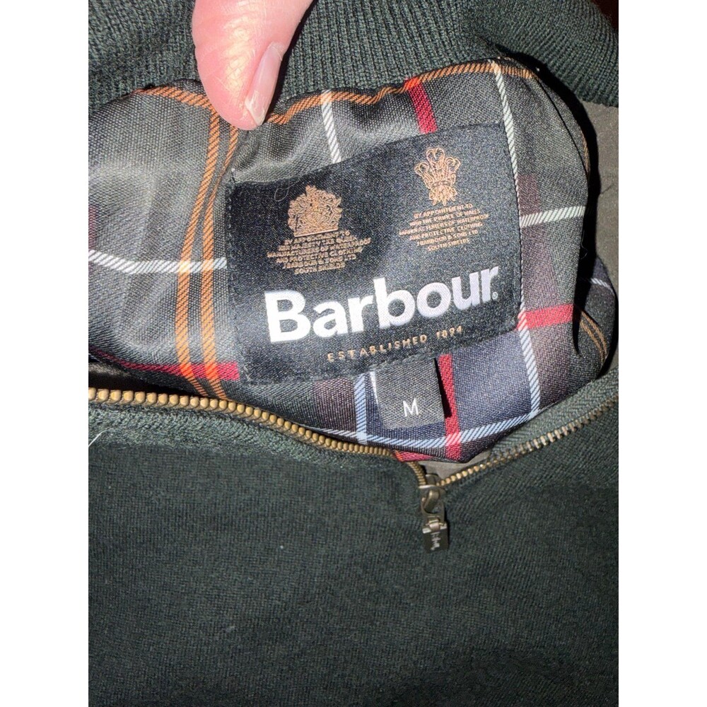 Barbour Gamlin Half Zip Waterproof Sweater - Medium - Picture 3 of 7